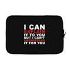 i can explain it to you but i can't understand it for you Laptop sleeve