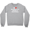my heart belongs to a medical secretary Crewneck Sweatshirt