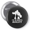 I'm Alway Angry Pin-back button