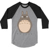 totoro 1 3/4 Sleeve Shirt