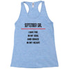 September Girl Racerback Tank