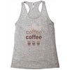 coffee coffee coffee Racerback Tank