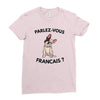 high end french bulldog Ladies Fitted T-Shirt
