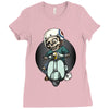 Skull Ride Ladies Fitted T-Shirt