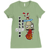volcano head Ladies Fitted T-Shirt