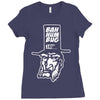 buh humbug scrooge Ladies Fitted T-Shirt