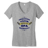 papa   vater   opa Women's V-Neck T-Shirt