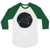 Leo Zodiac Sign Minimal Design 3/4 Sleeve Shirt
