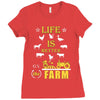 life is better1 Ladies Fitted T-Shirt