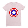 Captain America Ladies Fitted T-Shirt