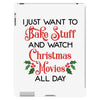i just want to bake stuff and watch christmas movies all day iPad 3 and 4 Case