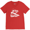 this is sparta  film V-Neck Tee