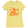 greetings from scarif t shirt Ladies Fitted T-Shirt