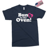 Bun in the Oven with Heart Baby Girl Exclusive T-shirt