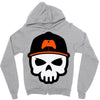 skull gaming Zipper Hoodie