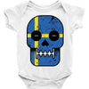 sweden till i die Baby Bodysuit
