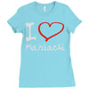 i love mariachi Ladies Fitted T-Shirt