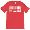 made in japan sticker vinyl decal barcode car window bumper jdm T-Shirt