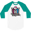 monster high color shield   copy 3/4 Sleeve Shirt