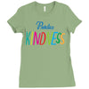 practice kindness Ladies Fitted T-Shirt