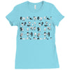 pop culture clash Ladies Fitted T-Shirt