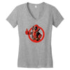 dead boy   copy Women's V-Neck T-Shirt