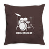 drummer Throw Pillow