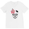 day of dead sugar skull V-Neck Tee