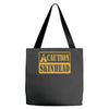 caution skinhead, ideal birthday gift or present Tote Bags