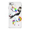 unicorn and human best friends iPhone 7 Case