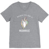 Born To Be A Unicorn! V-Neck Tee