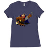 just a viking and his horse Ladies Fitted T-Shirt