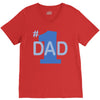 1 dad (2) V-Neck Tee