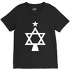 chrismukkah tree christmas V-Neck Tee