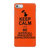 keep calm and be supercalifragilisticexpialidocious t shirt mary poppi iPhone 7 Case