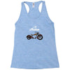 indian motorcycles retro Racerback Tank