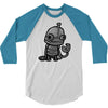 sad robot 3/4 Sleeve Shirt