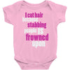 i cut hair Baby Bodysuit