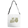 we give a hoot Adjustable Strap Totes