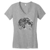halloween Women's V-Neck T-Shirt