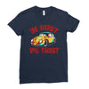 in rust we trust  rat beetle hot rod Ladies Fitted T-Shirt