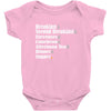 hobbit meals Baby Bodysuit