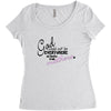 GOD EVERYWHERE Women's Triblend Scoop T-shirt