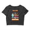 walk away i have anger issues Crop Top