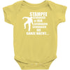 schranz dj ,stampfen, hacke, musik Baby Onesie