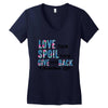 grandma life Women's V-Neck T-Shirt