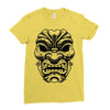 samurai warrior Ladies Fitted T-Shirt