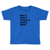rock paper scissors lizard spock big bang theory geek nerd gift t shir Toddler T-shirt
