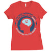 most important part of the body Ladies Fitted T-Shirt