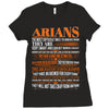 Arians Difficult Ones To Understand Zodiac Ladies Fitted T-Shirt